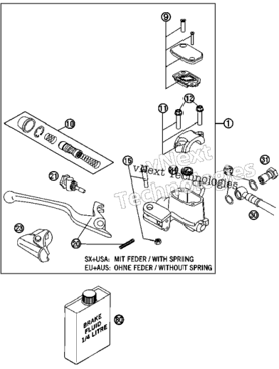 Hand Brake Cylinder