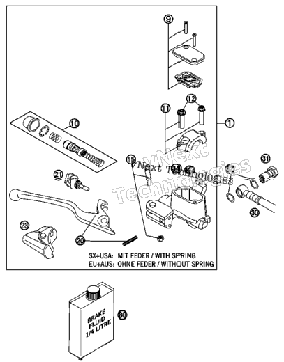 Hand Brake Cylinder