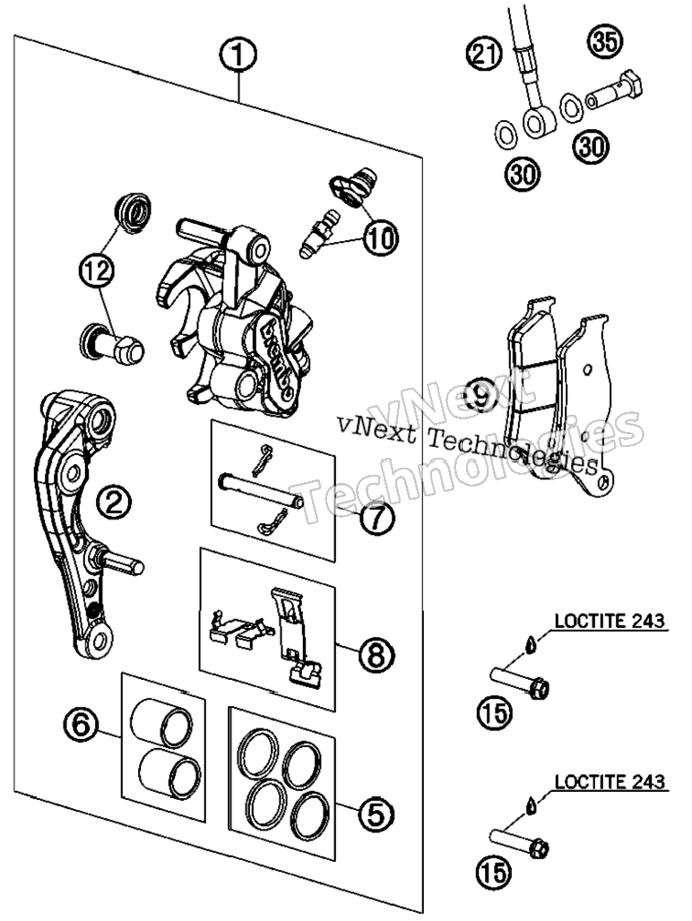 Brake Caliper Front