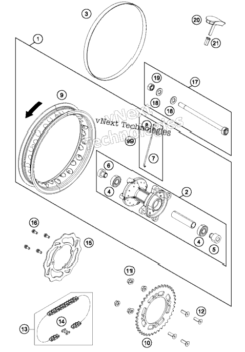 Rear Wheel