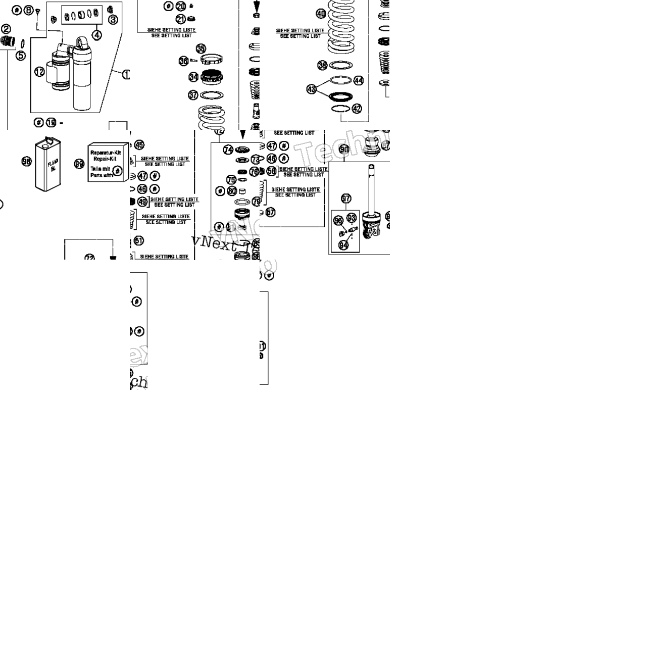 Shock Absorber, Disassembled