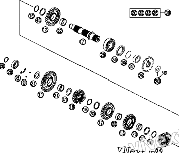 Transmission Ii - Countershaft