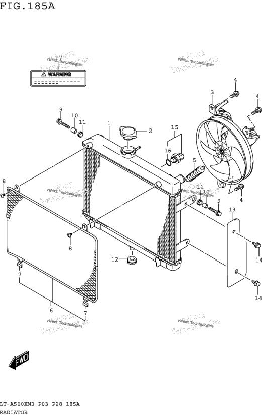 Radiator (Lt-A500xpm3 P03)