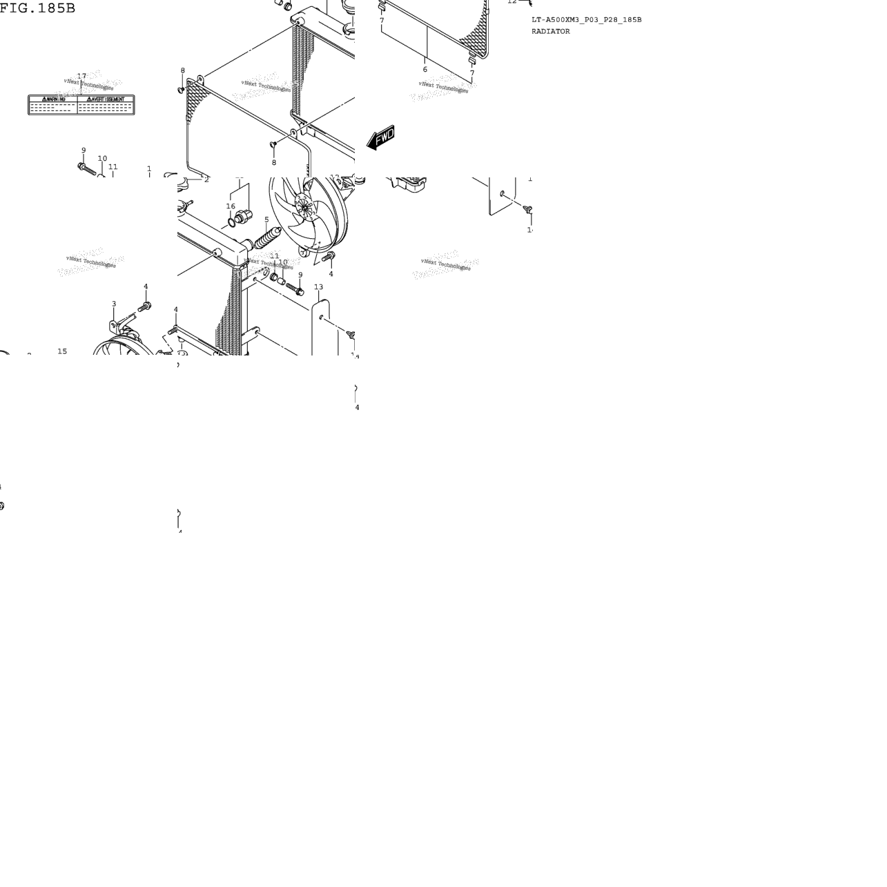 Radiator (Lt-A500xpm3 P28)