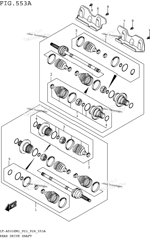 Rear Drive Shaft