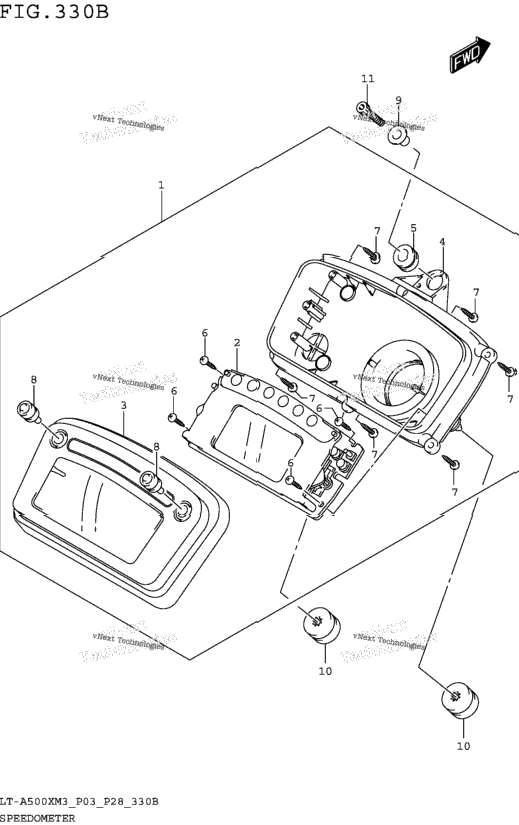 Speedometer (Lt-A500xpm3 P28)