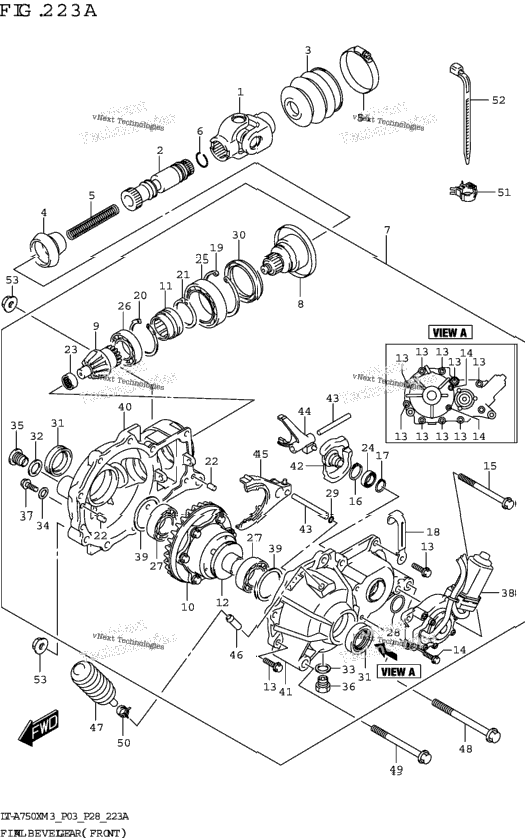 Final Bevel Gear (Front)