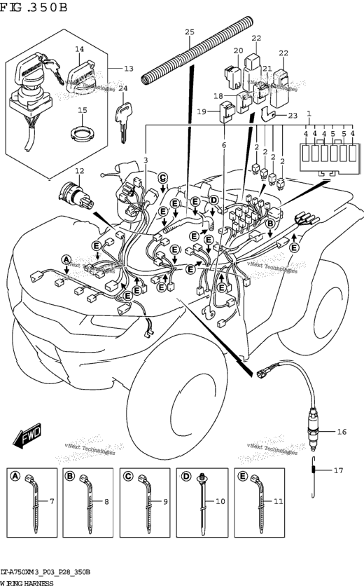 Wiring Harness (Lt-A750x:P33)