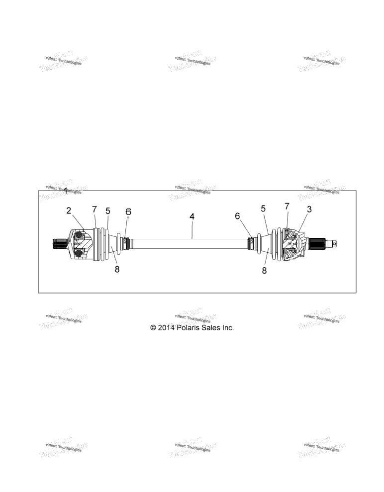 Drive Train, Front Half Shaft