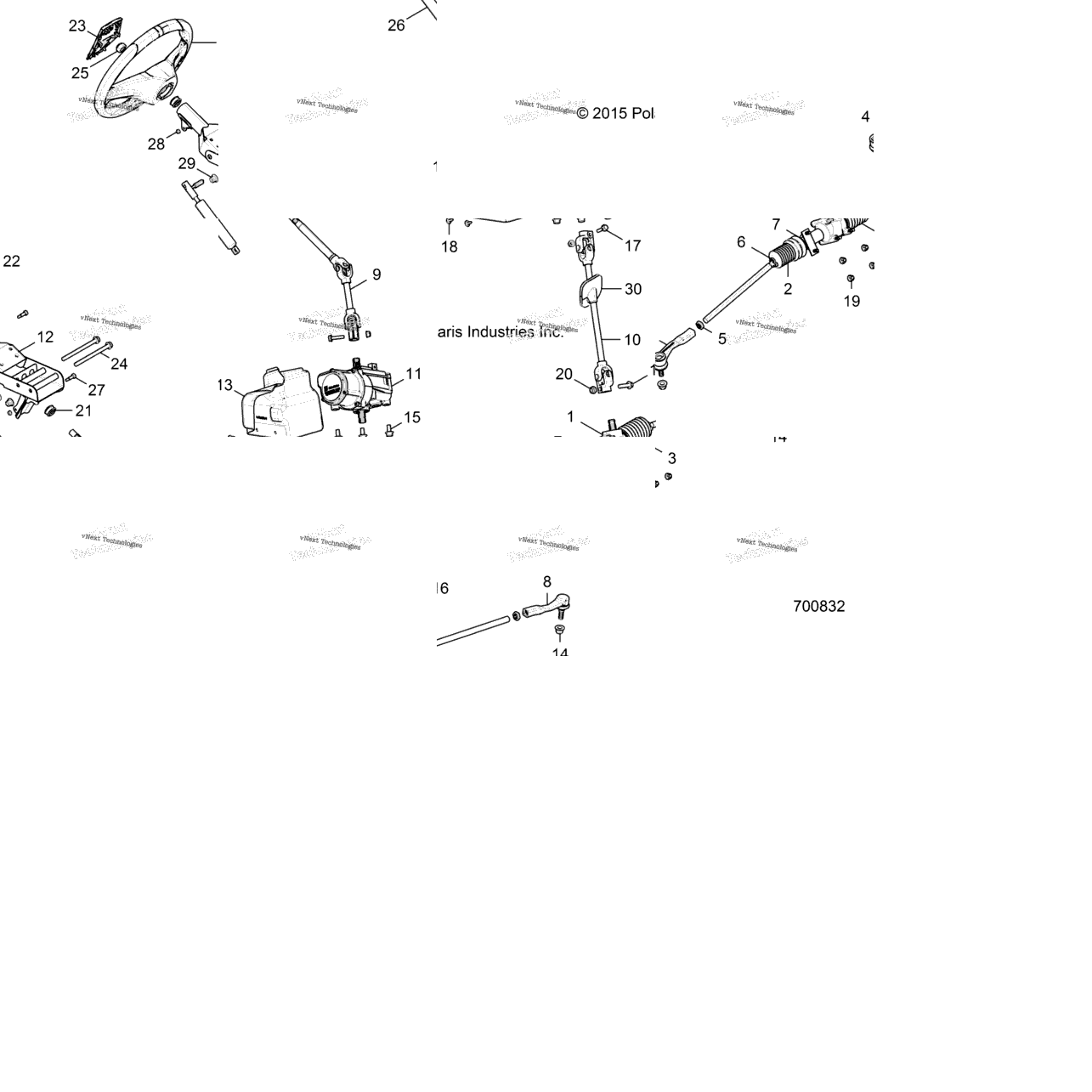 Steering, Steering Asm