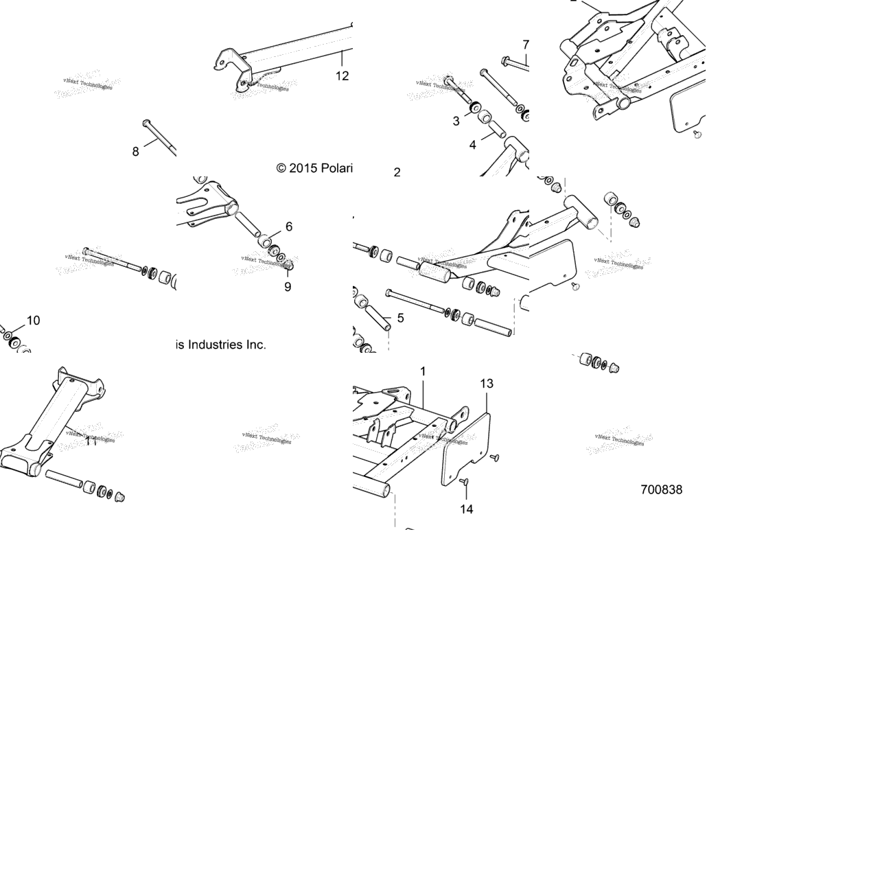 Suspension, Rear Control Arms