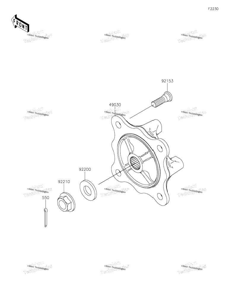 Front Hubs/Brakes