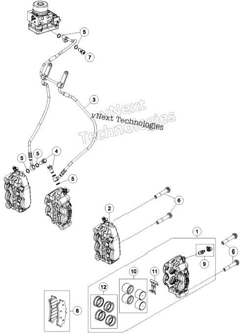 Brake Caliper Front