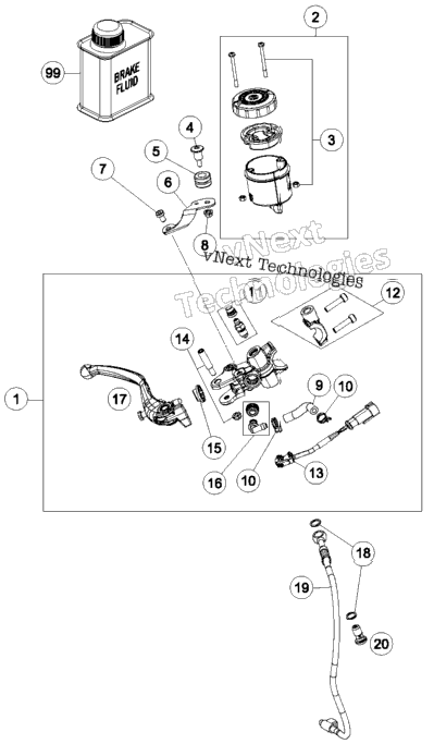 Hand Brake Cylinder