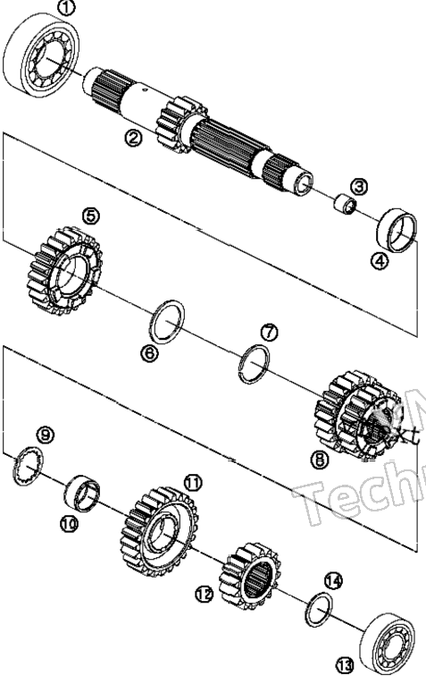 Transmission I - Main Shaft