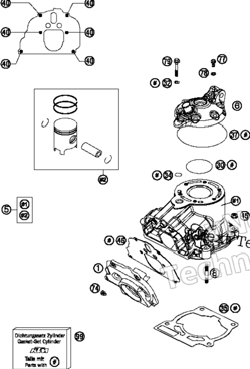 Cylinder, Cylinder Head