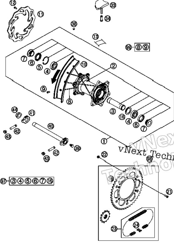 Rear Wheel