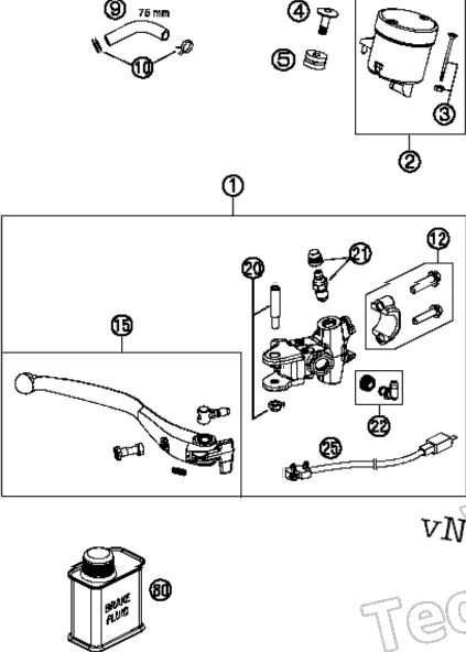 Hand Brake Cylinder