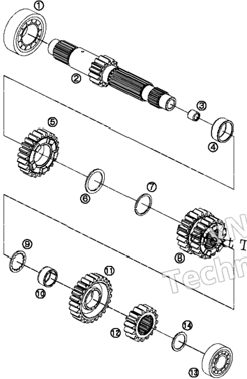 Transmission I - Main Shaft