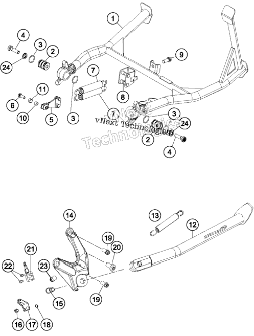 Side-Center Stand