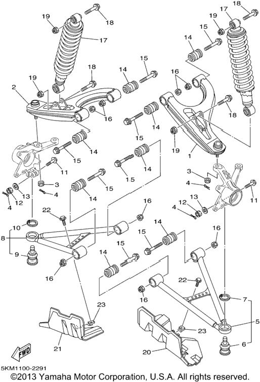 Front Suspension Wheel
