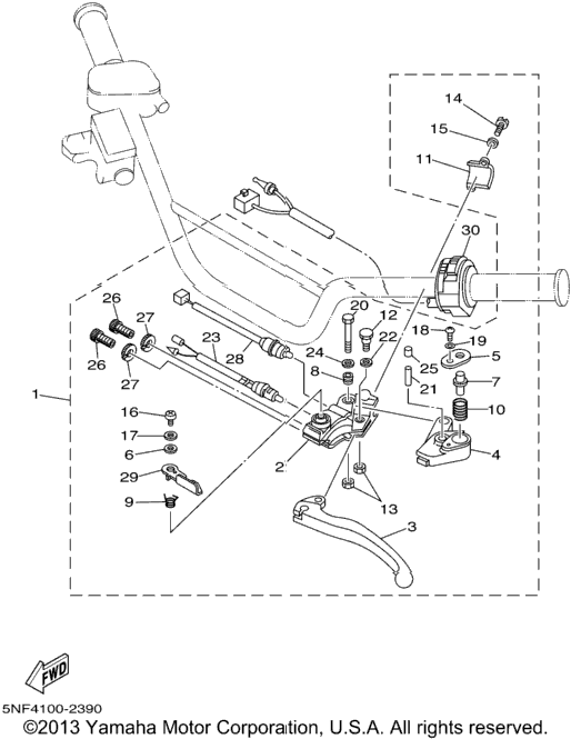Handle Switch Lever