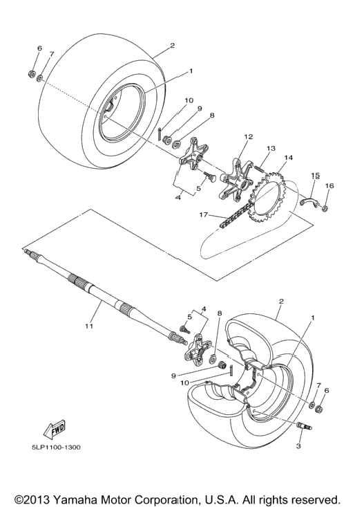 Rear Wheel