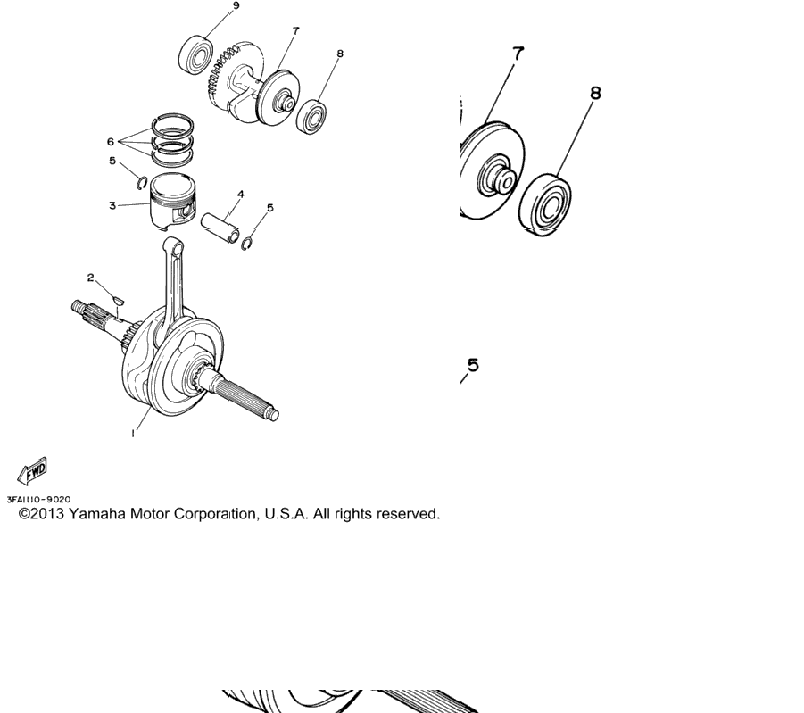 Crankshaft Piston