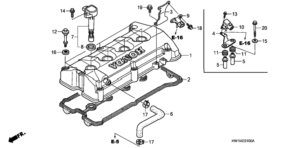 CYLINDER HEAD COVER