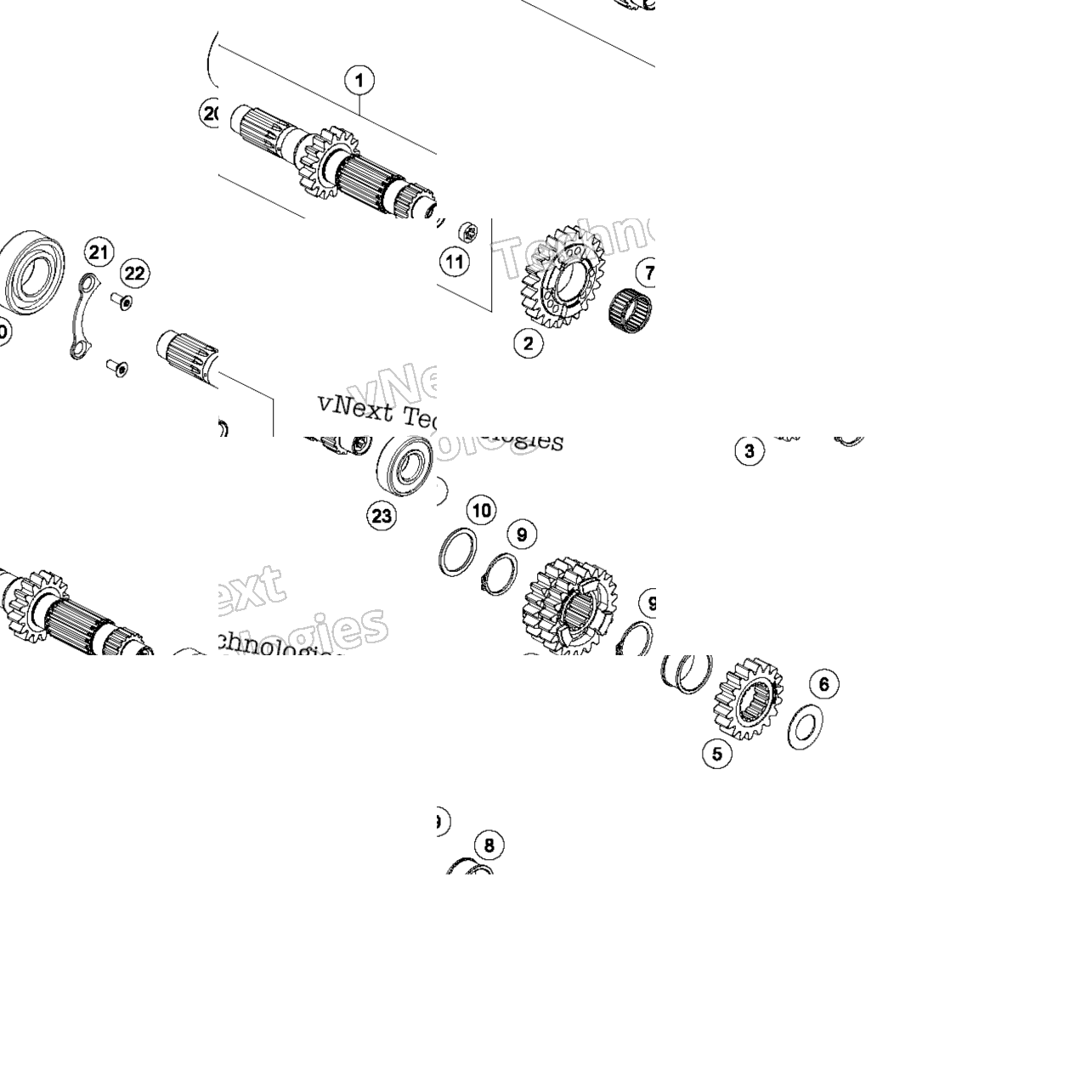 Transmission I - Main Shaft