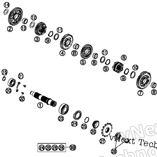 Transmission Ii - Countershaft