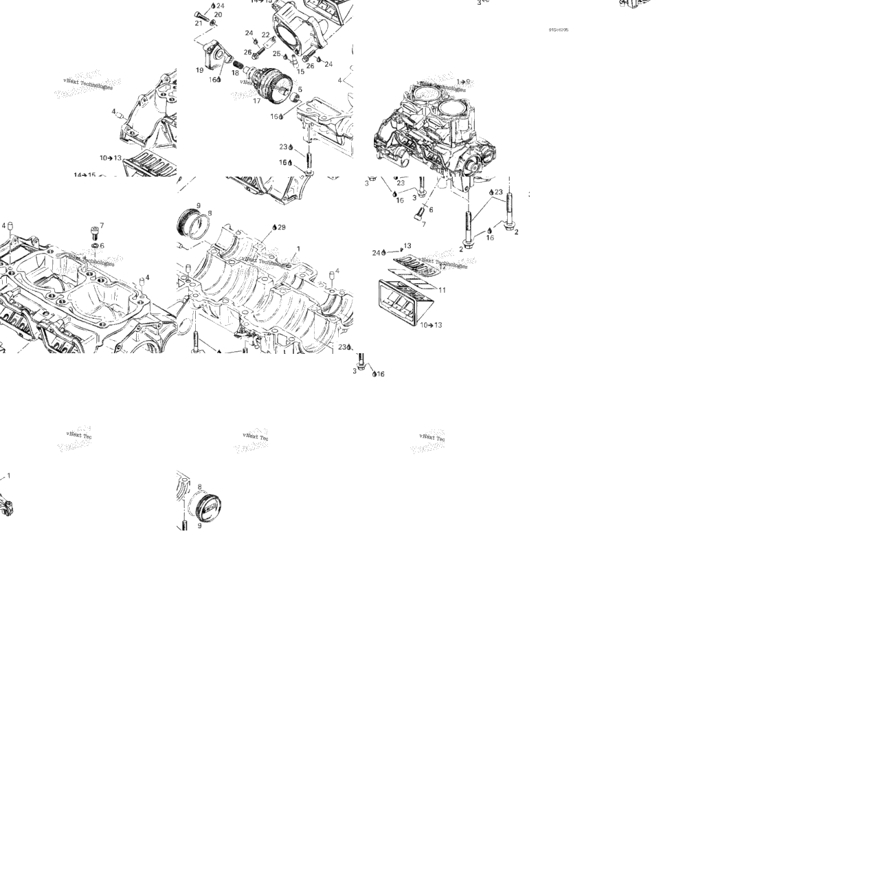 Crankcase, Reed Valve