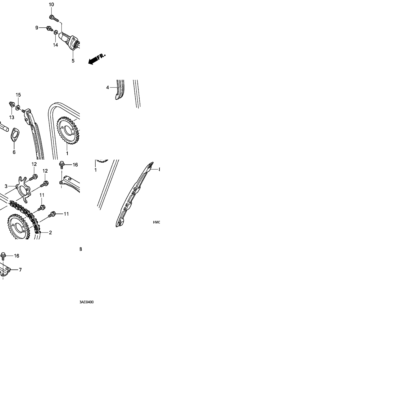 CAM CHAIN / TENSIONER