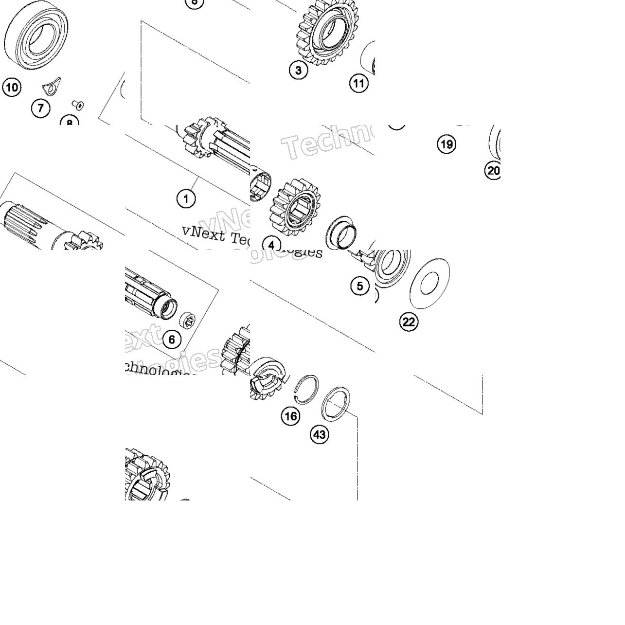 Transmission I - Main Shaft