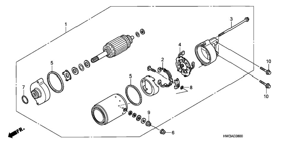 STARTING MOTOR
