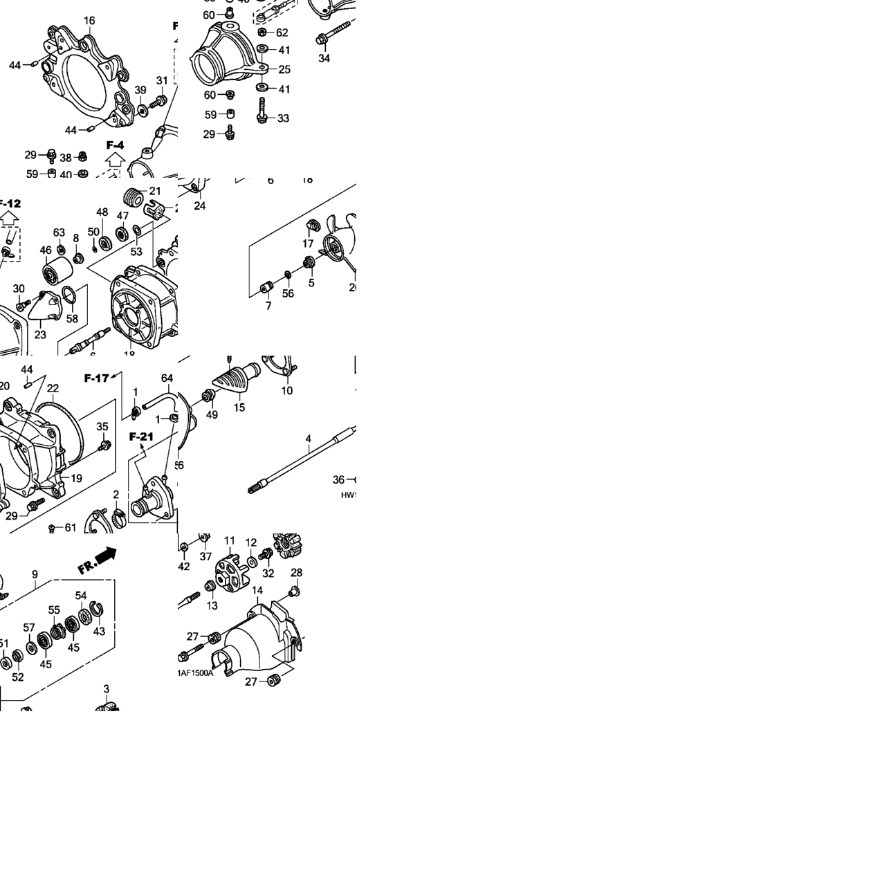 IMPELLER / DRIVESHAFT