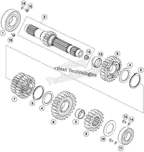 Transmission I - Main Shaft