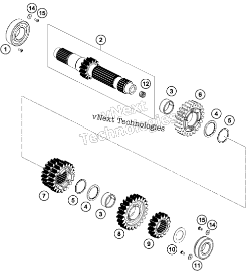 Transmission I - Main Shaft