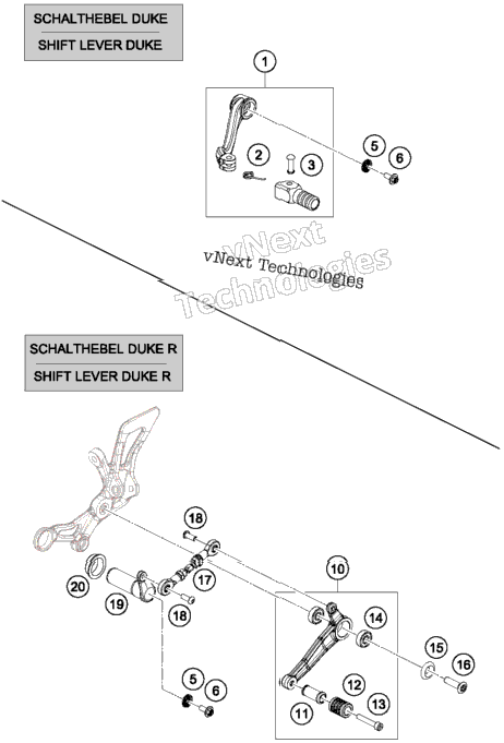 Shifting Lever