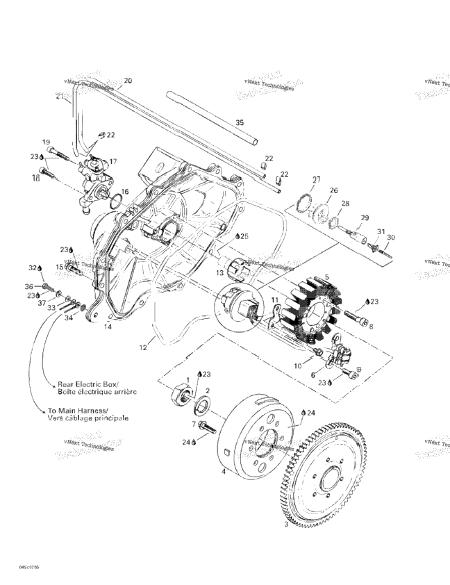 Magneto, Oil Pump