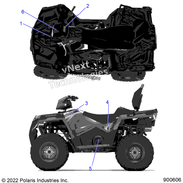 Body, Decals Graphic