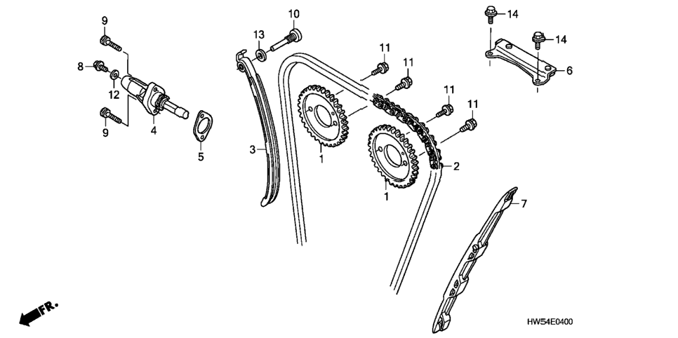 CAM CHAIN / TENSIONER