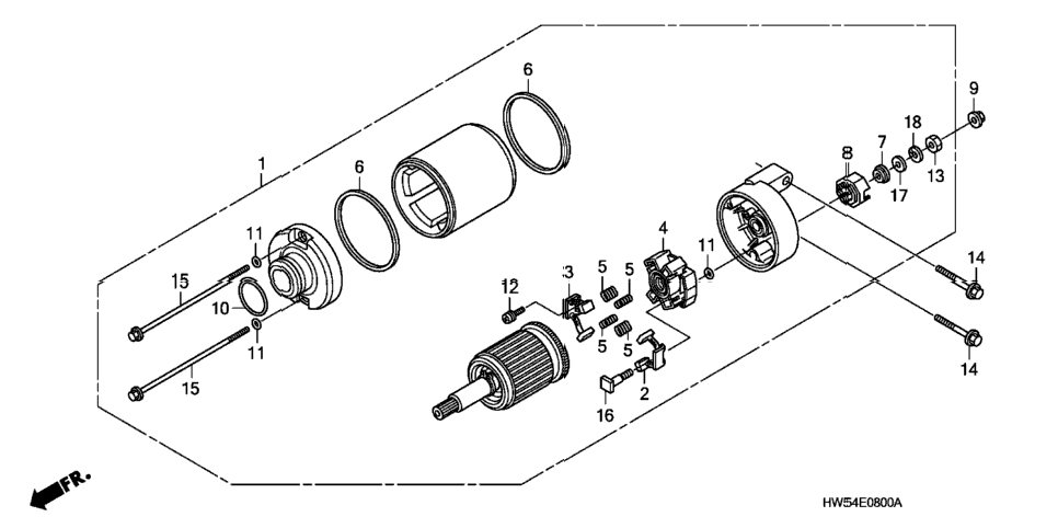 STARTING MOTOR