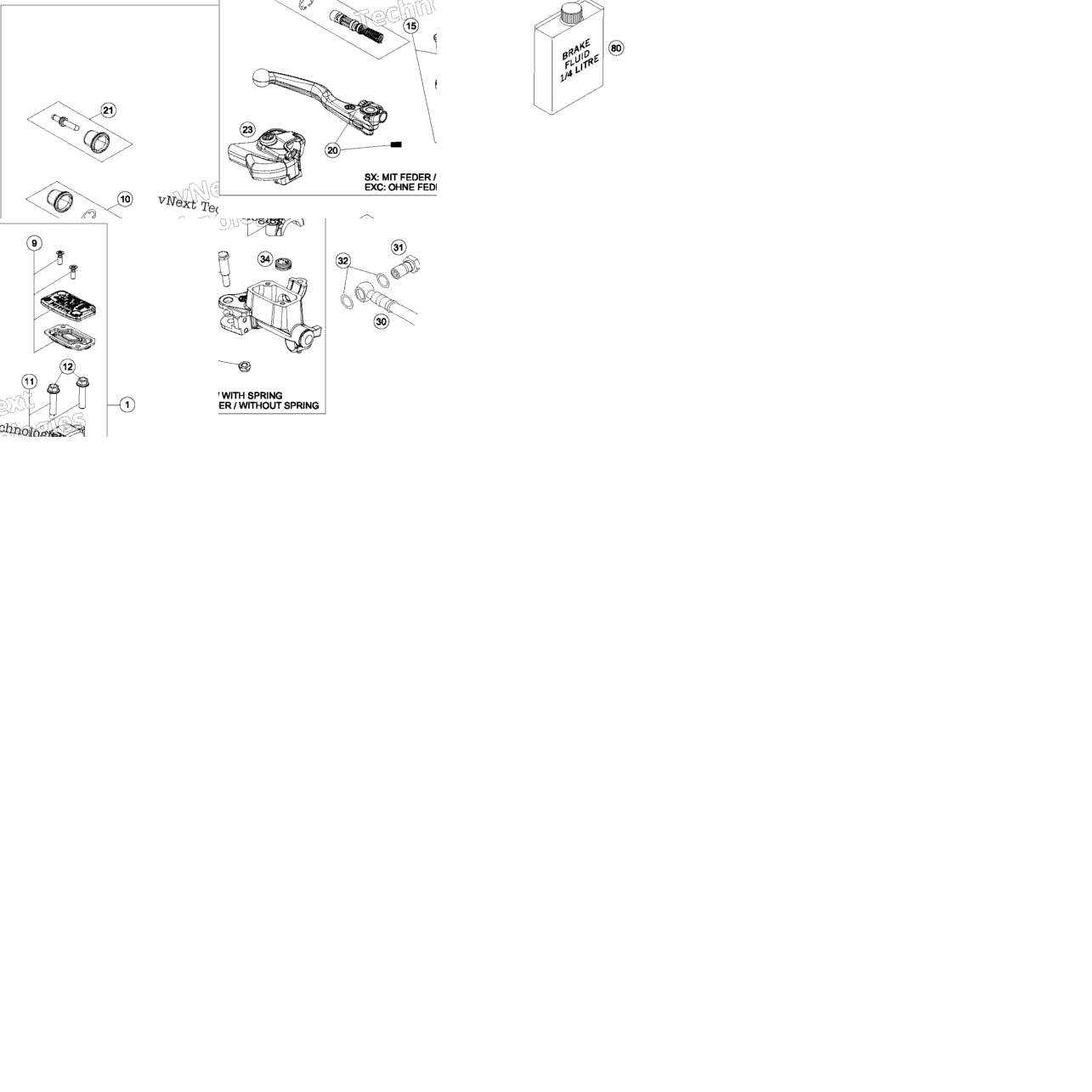 Hand Brake Cylinder