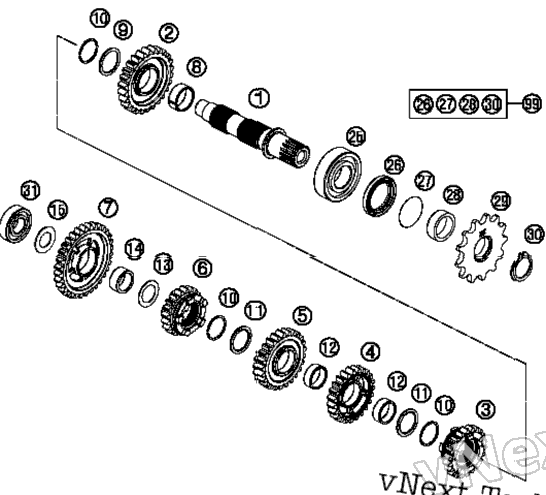 Transmission Ii - Countershaft