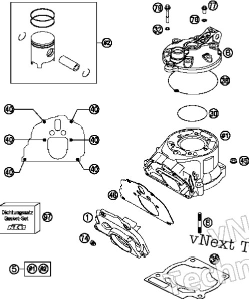 Cylinder, Cylinder Head