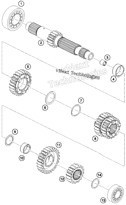 Transmission I - Main Shaft
