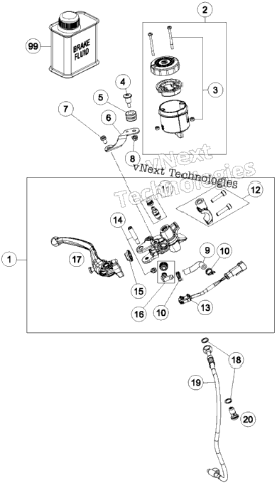 Hand Brake Cylinder