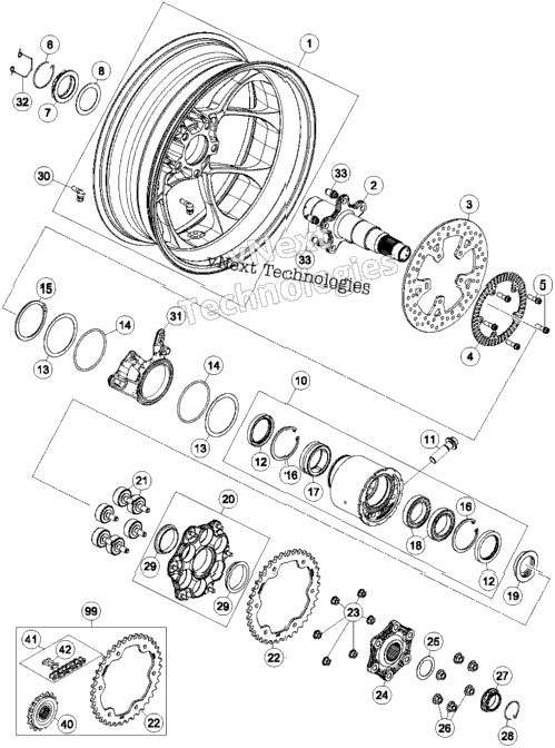 Rear Wheel