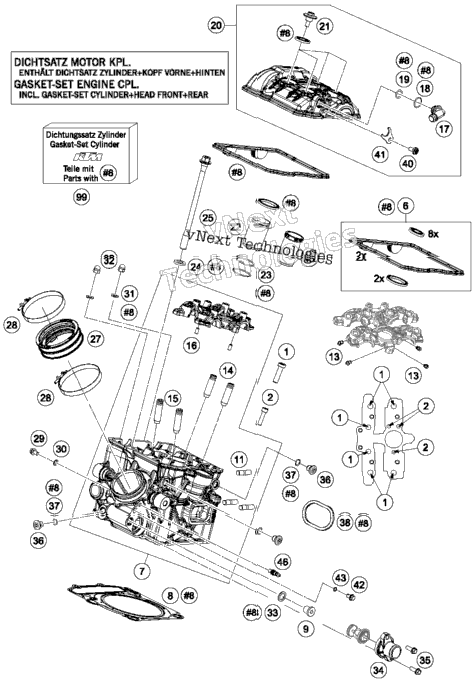 Cylinder Head Rear